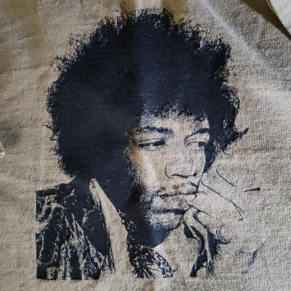 ⬇️Jimi Hendrix T-shirt Vintage men's large - Picture 2 of 6